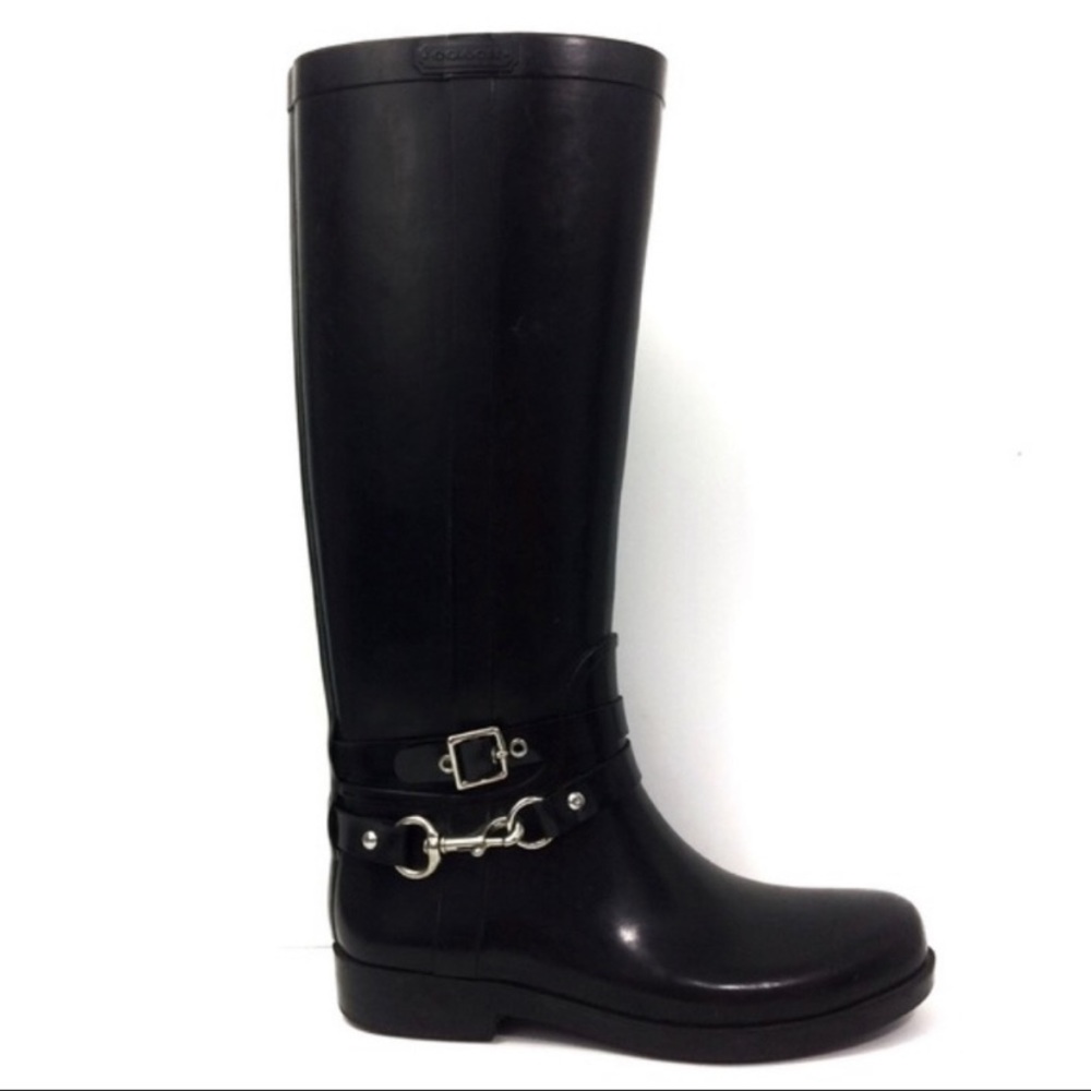 Coach Lori Rain Boots